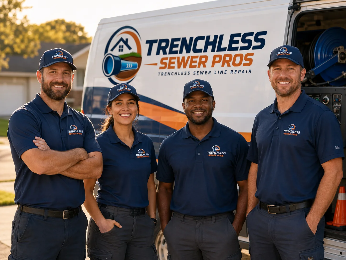 Trenchless Sewer Repair company in Grammer, IN